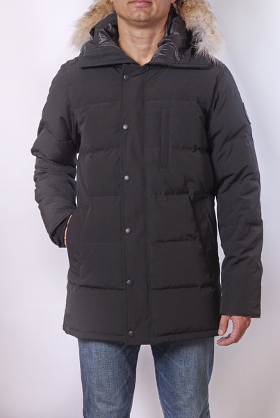 Carson parka black sales label
