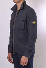 STONE ISLAND ZIP FRONT COTTON JACKET 631510717