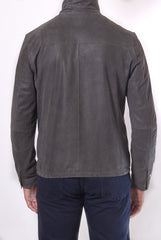 GIMO'S WASHED SUEDE MOTORCYCLE JACKET