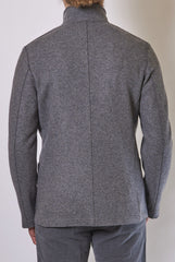 HARRIS WHARF DONEGAL KNIT BLAZER