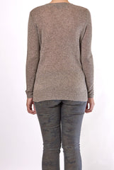 JAMES PERSE CASHMERE U NECK SWEATER