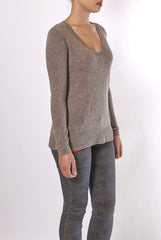 JAMES PERSE CASHMERE U NECK SWEATER