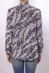 ELIZABETH AND JAMES SILK FLORAL DEBBIE BLOUSE