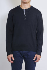 VINCE CASHMERE HENLEY SWEATER