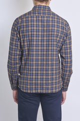 CAPRI WOOL AND CASHMERE PLAID SHIRT