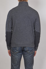 RAG AND BONE WOOL 1/2 ZIP NATHAN SWEATER