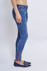 ETIENNE MARCEL SIGNATURE SIDE ZIP SKINNY