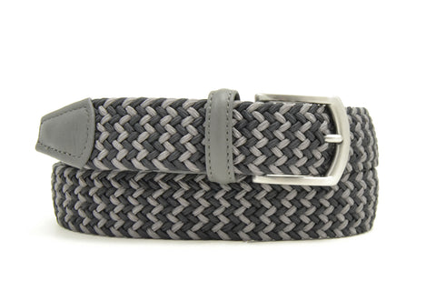 ANDERON'S GREY WOVEN BELT