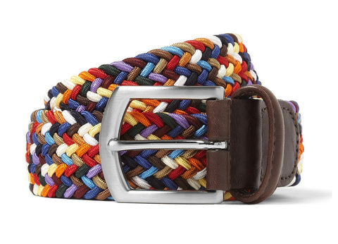 ANDERON'S MULTI COLOR WOVEN BELT